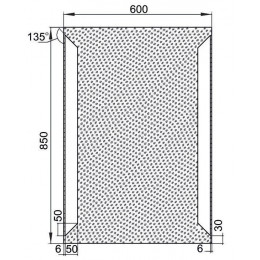 Зеркало Aquanet Сорренто 6085 LED