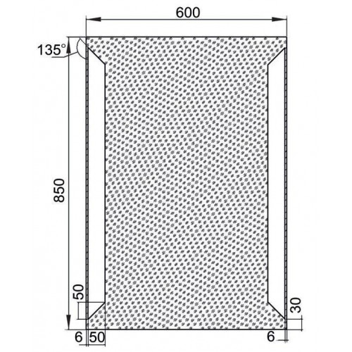 Зеркало Aquanet Сорренто 6085 LED