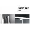 Gemy Душевая дверь Sunny Bay S28191C в нишу