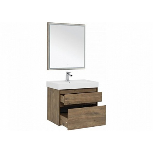 Aquanet Мебель для ванной Nova Lite 75 2 ящика, дуб рустикальный