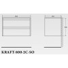BelBagno Тумба с раковиной KRAFT 800 Rovere Tabacco