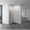 Душевой уголок RGW SV-34 06323499-11 90x90 см квадратный стекло прозрачное хром