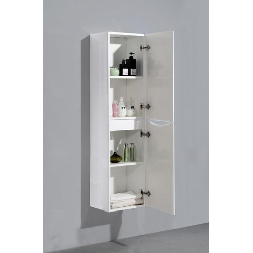 BelBagno Пенал для ванной ANCONA-N 1500 L Bianco Lucido