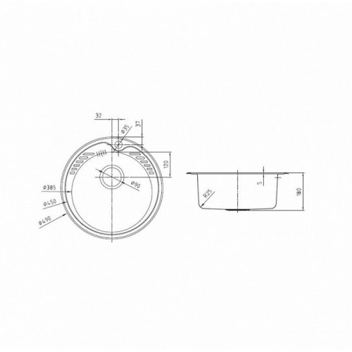 Мойка кухонная Iddis Suno S SUN49S0i77 49х49 см шелковый блеск