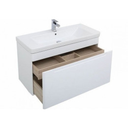 Aquanet Тумба с раковиной София 105 белая
