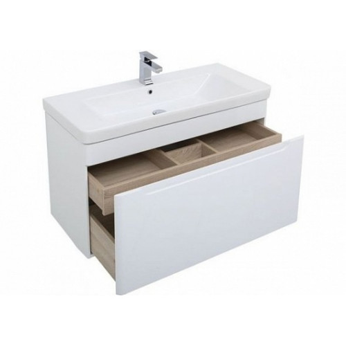 Aquanet Тумба с раковиной София 105 белая