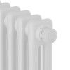 Трубчатый дизайн-радиатор Royal Thermo Insignia VC2180 12 секций, белый, нижнее подключение