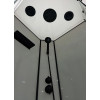 Royal Bath Душевая кабина FATO RB 90HK-TG-BL 90x90 стекло прозрачное профиль черный матовый