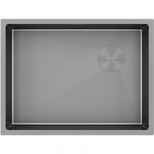 Мойка для кухни Paulmark Next-Skew Uni PM885844-MG 58 матовый серый