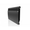 Радиатор биметаллический Royal Thermo BiLiner 350 Noir Sable 10 секций, боковое подключение