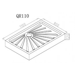Ceruttispa Поддон для душа QR110