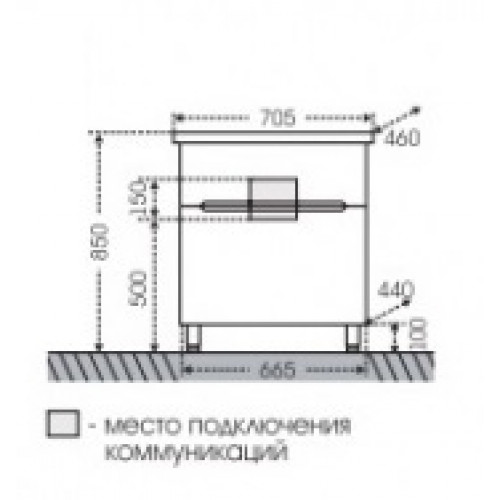 СанТа Мебель для ванной Лондон 70 напольная LED