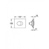 Панель смыва для унитаза Grohe Skate Air 38506P00