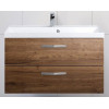 BelBagno Тумба с раковиной AURORA 900 Rovere Tabacco, ручки хром
