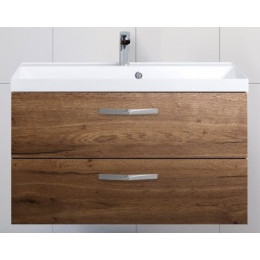 BelBagno Тумба с раковиной AURORA 900 Rovere Tabacco, ручки хром