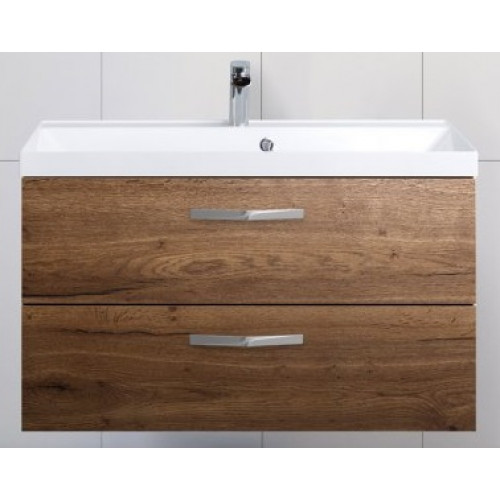 BelBagno Тумба с раковиной AURORA 900 Rovere Tabacco, ручки хром