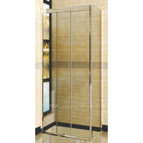 Душевой уголок RGW Classic CL-40 (860-910)х800 профиль хром, стекло чистое