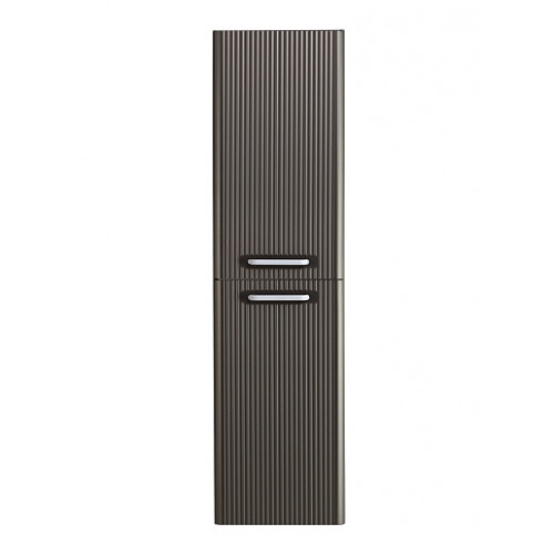 BelBagno Шкаф подвесной Due 40/150 оружейная сталь ручки Белые