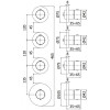 Смеситель с термостатом Paffoni Modular Box MDE019CR 285596 хром