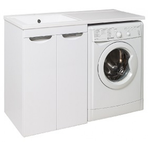 Runo Тумба с раковиной Лира 120 R белый