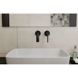 Смеситель для раковины Bravat P8461217BW-ENG 285586 черный