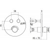 Смеситель для душа Paffoni Compact Box CPM018NO черный матовый
