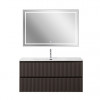 BelBagno Тумба с раковиной Uno 120 подвесная Темно-Серый матовый с раковиной BB-8099-120