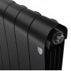 Радиатор биметаллический Royal Thermo Infinity 300 Noir Sable 10 секций, боковое подключение