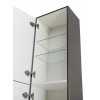 BelBagno Шкаф подвесной Due 40/150 оружейная сталь ручки Хром полированный