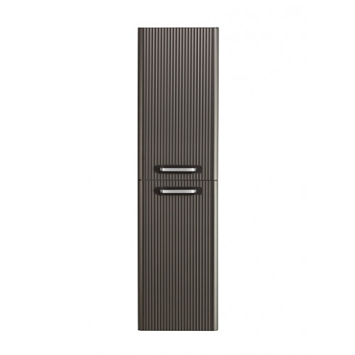 BelBagno Шкаф подвесной Due 40/150 оружейная сталь ручки Хром полированный