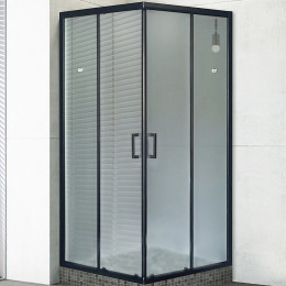 Royal Bath Душевой уголок RB 9110HPD-C-BL 110х90х185