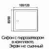 River Поддон для душа Tana 100/80/15