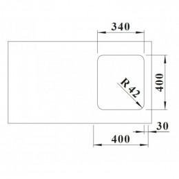 Мойка кухонная Blanco Solis 340-U 526115 хром