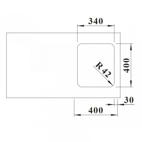 Мойка кухонная Blanco Solis 340-U 526115 хром