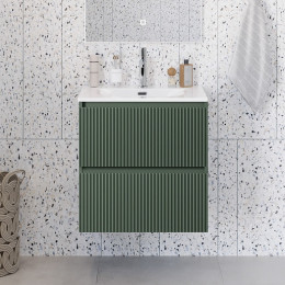 BelBagno Тумба с раковиной Uno mini 50 подвесная Еловый матовый с раковиной BB-8099-3-50