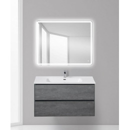 BelBagno Тумба с раковиной PIETRA 1000 Stucco Cemento