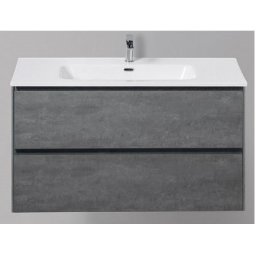 BelBagno Тумба с раковиной PIETRA 1000 Stucco Cemento