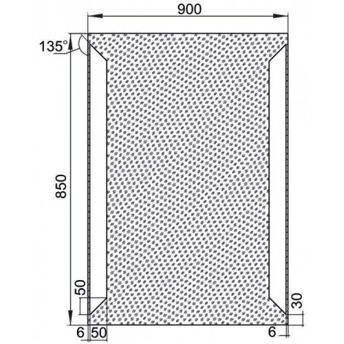 Зеркало Aquanet Сорренто 9085 LED