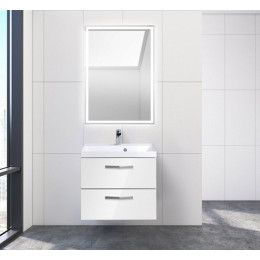 BelBagno Тумба с раковиной AURORA 700 Bianco Lucido