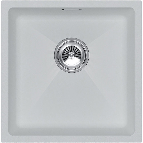 Мойка для кухни Paulmark Lumi UNI LU45-WH 45.5x46 белый