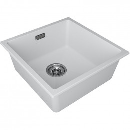 Мойка для кухни Paulmark Lumi UNI LU45-WH 45.5x46 белый
