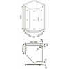 Good Door Душевой уголок FANTASY PNT-100-F-CH
