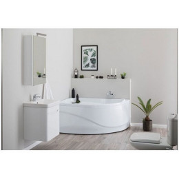 Aquanet Тумба с раковиной София 50 белая