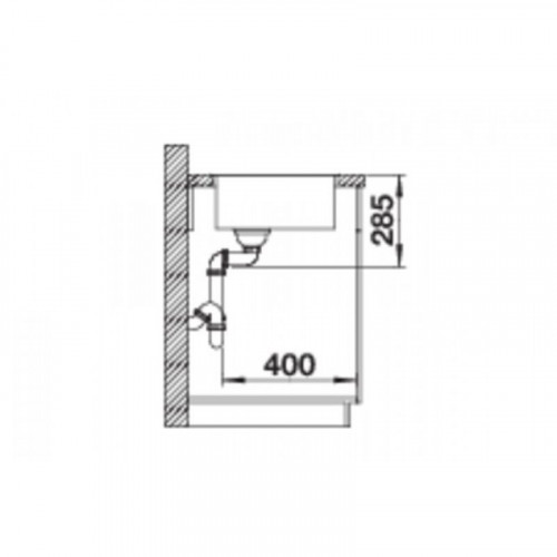 Мойка кухонная Blanco Solis 700-IF 526126 хром