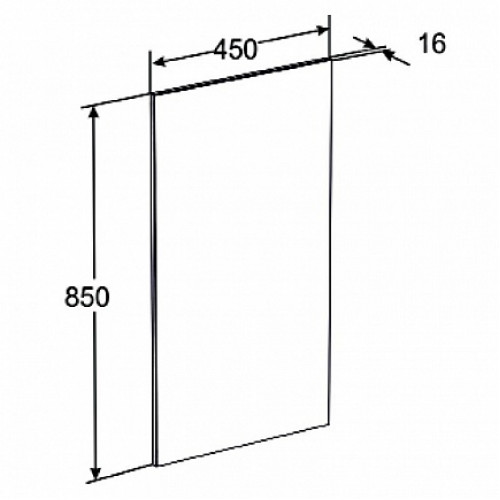 Roca Мебель для ванной Gap 45 белый глянец