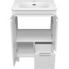 Brevita Тумба с раковиной Risacca (Рисака) 60 белая матовая