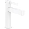 Смеситель для раковины Hansgrohe Finoris 76023700 с донным клапаном белый матовый