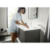 Смеситель для раковины Hansgrohe Finoris 76023700 с донным клапаном белый матовый