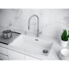 Мойка для кухни Paulmark Lumi UNI-SKEW LU74SK-WH 74x44 белый