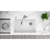 Мойка для кухни Paulmark Lumi UNI-SKEW LU74SK-WH 74x44 белый
